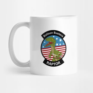 Chinese Spy Balloon, F-22 “Balloon Busters” patch Mug